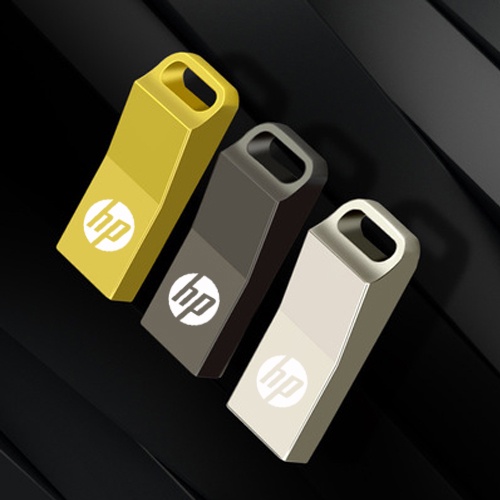 Hewlett-Packard Hp Flash Drive Metal Kreatif Kapasitas 4GB / 8GB / 16GB / 32GB / 64GB / 128GB / 256GB / 512GB / 1TB / 2TB Untuk Sekolah / Kantor