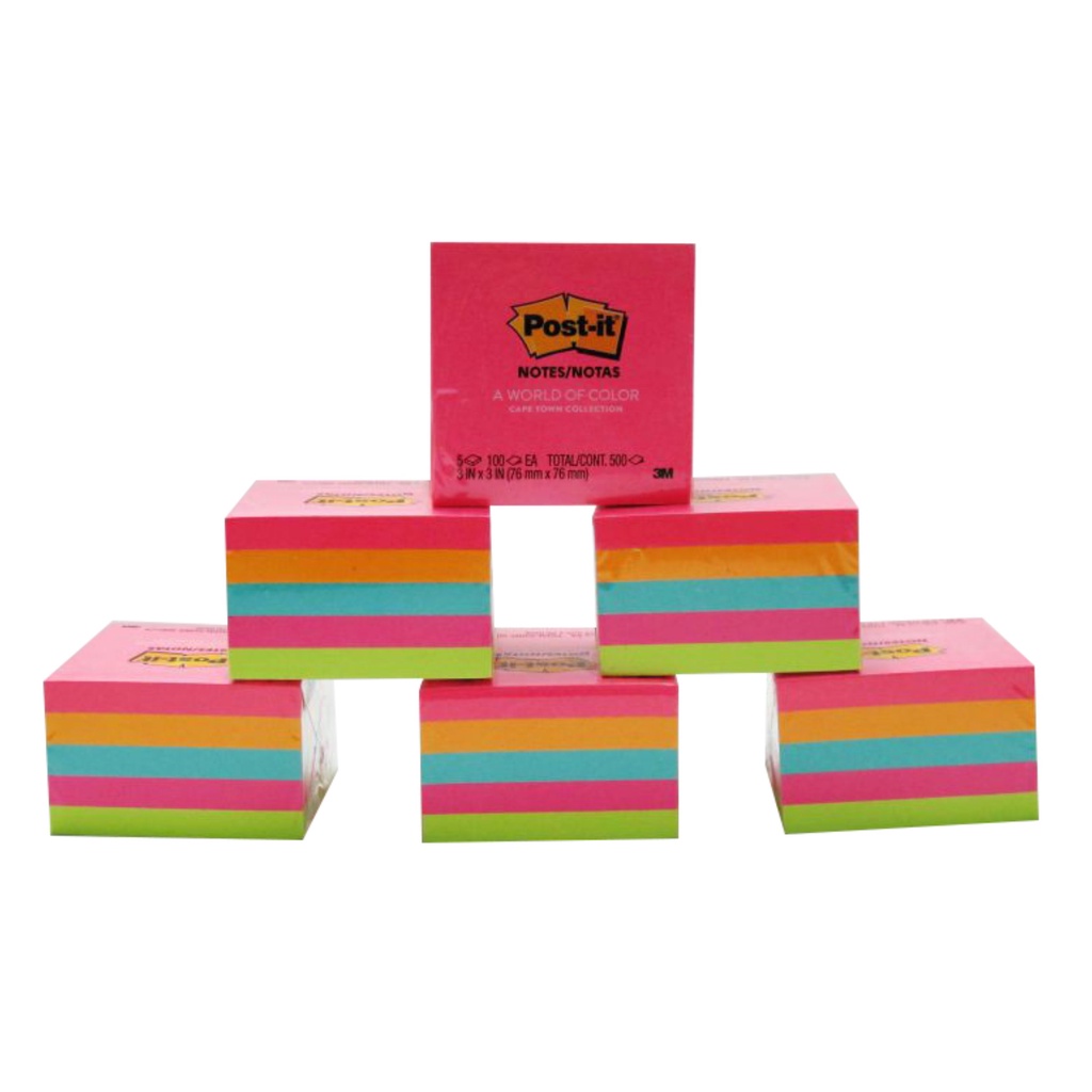 

3 M Post-it Sticky Note Warna Memo Tempel 654 Warna