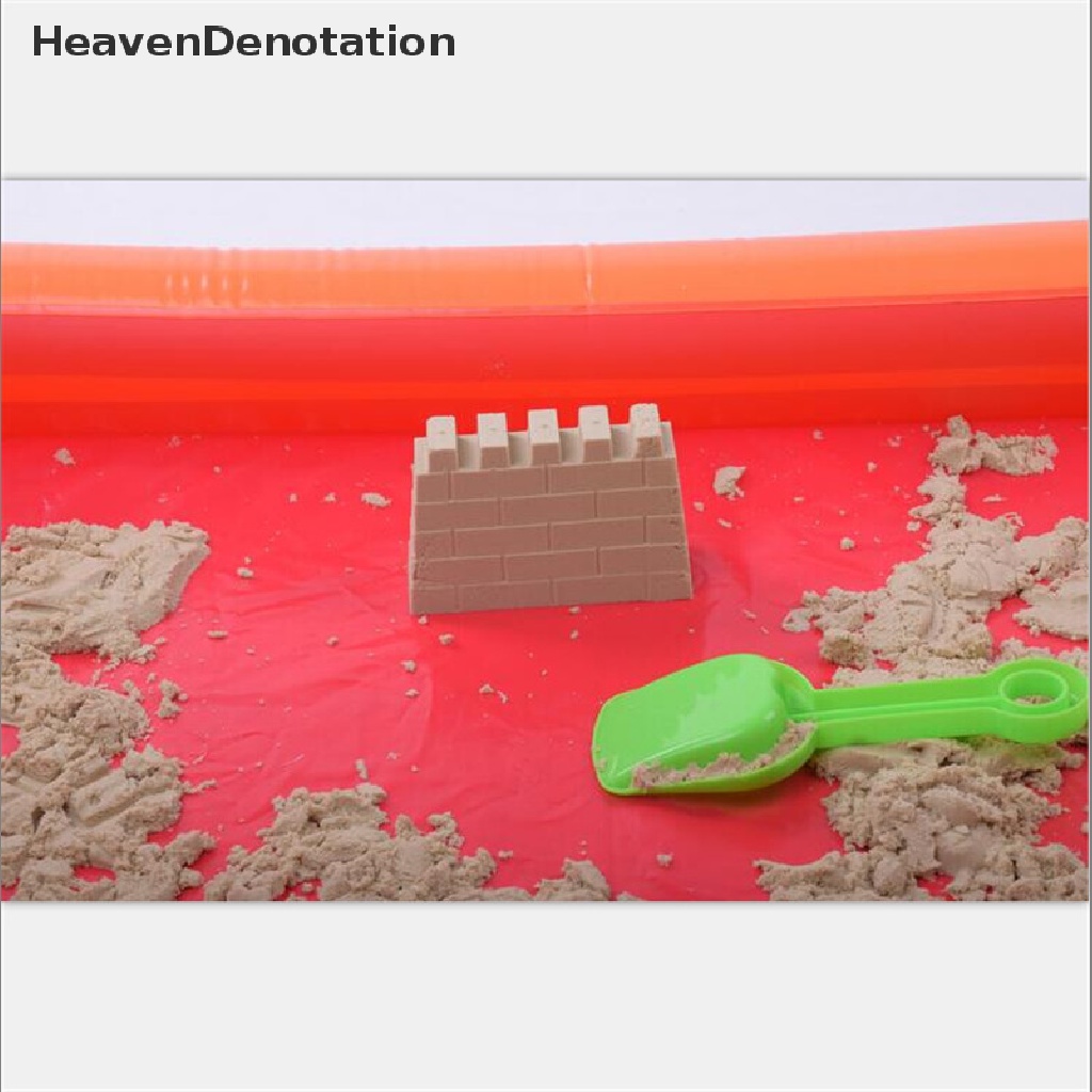 (Heavendenotation) Meja Pasir / Clay Tiup Bahan Plastik Untuk Mainan Anak / Indoor