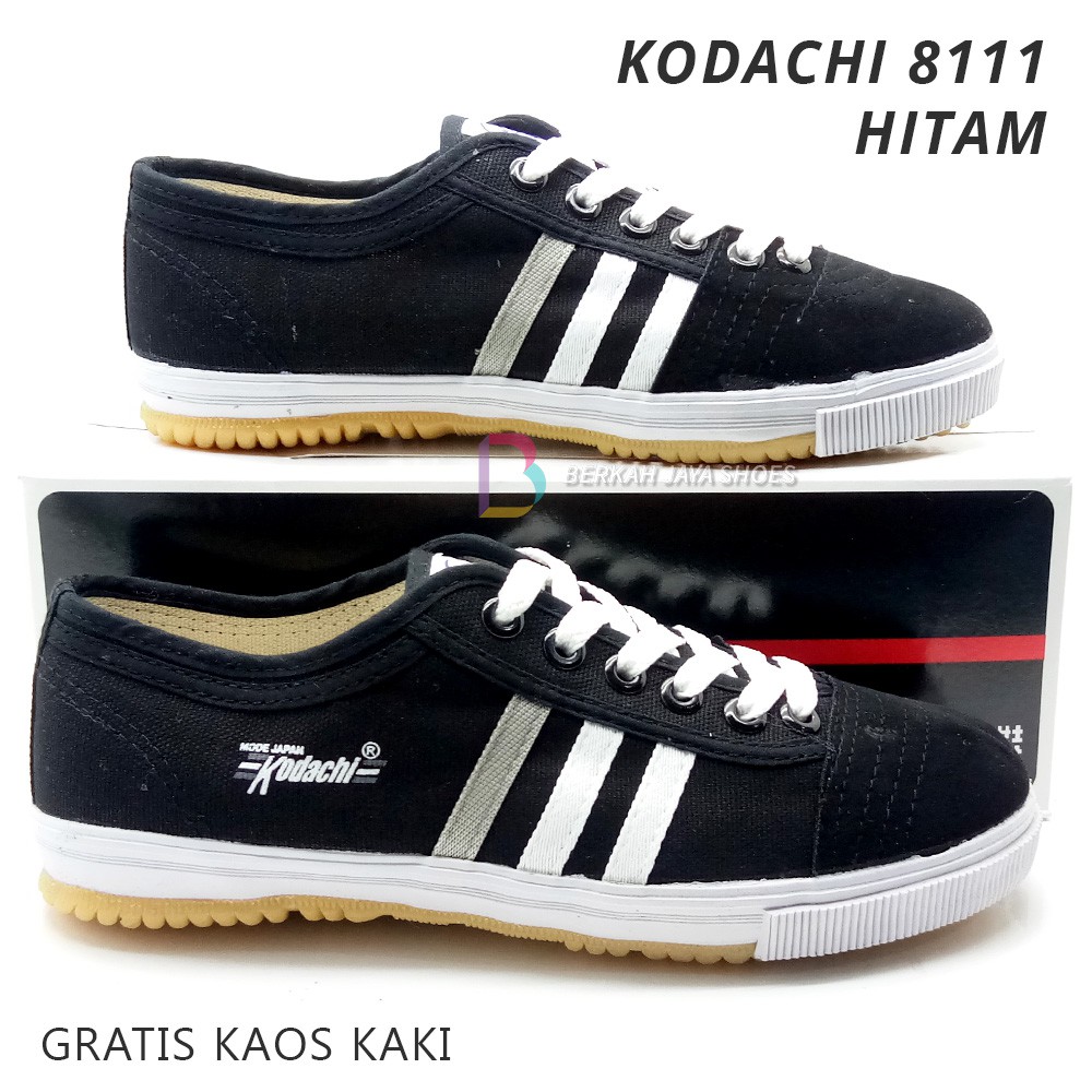 Sepatu Kodachi 8111 Stripe / Kodachi / Sepatu Capung Varian Warna / Gratis Kaos Kaki