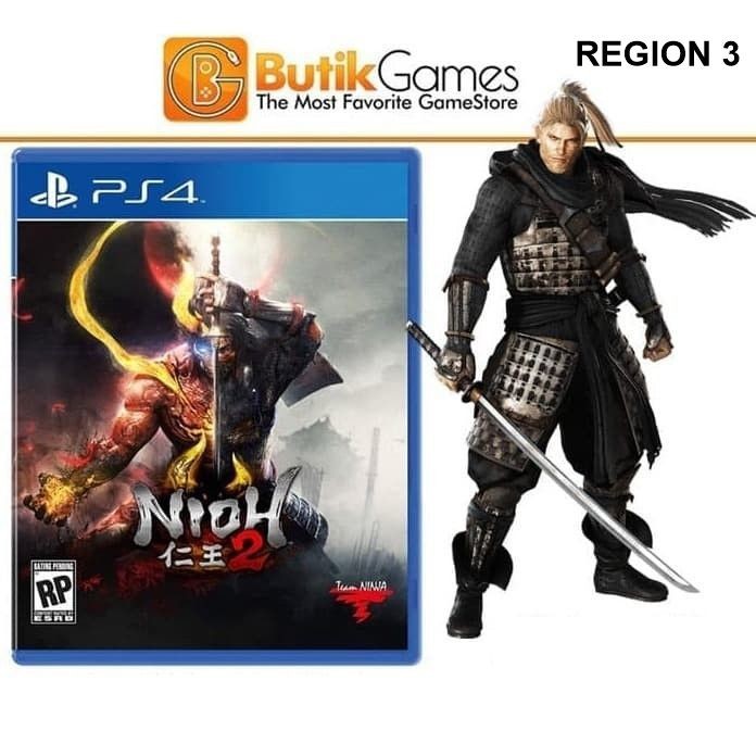 Terbaru Nioh 2 PS4 Game PS4 BD PS4 CD PS4 Spesial