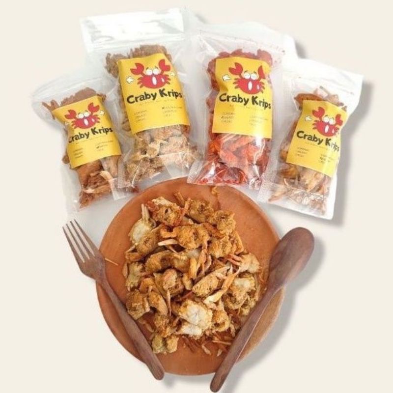 

PRODUSEN BABY CRAB CRISPY JUMBO 100GRAM /ORIGINAL ASLI GRESIK/ TANGAN PERTAMA