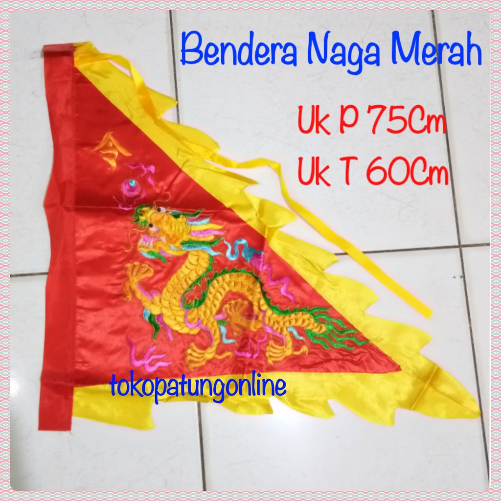 Bendera Naga Bordir Import 022