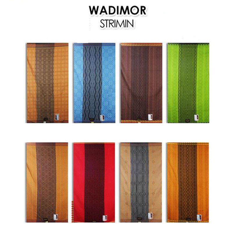 Sarung Tenun Wadimor Strimin Mercerized Sarung Dewasa