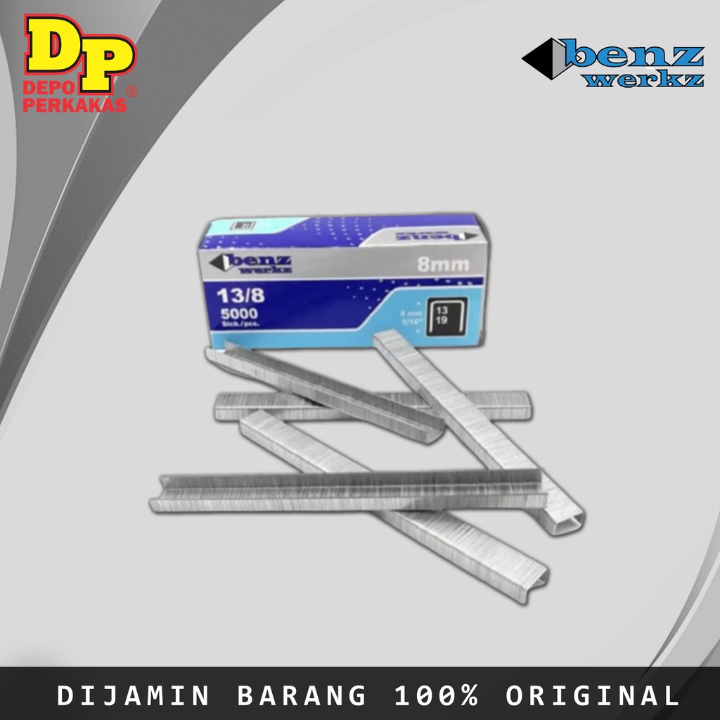 

Mata Staples 8 mm BENZ 5000 Pc - 8mm/ ISI STERPLES