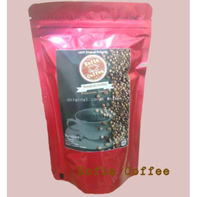 

Kofia Coffee 100% Original Robusta Sumatera Bengkulu Kemasan 300 gr