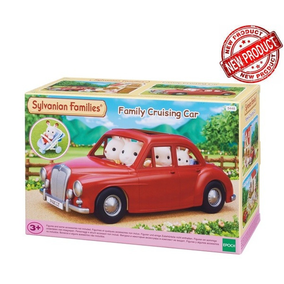 Sylvanian Families Family Cruising Car Mainan Koleksi Shopee Indonesia