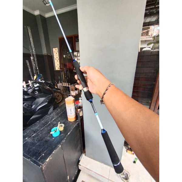 Joran pancing custom bahan carbon sutet