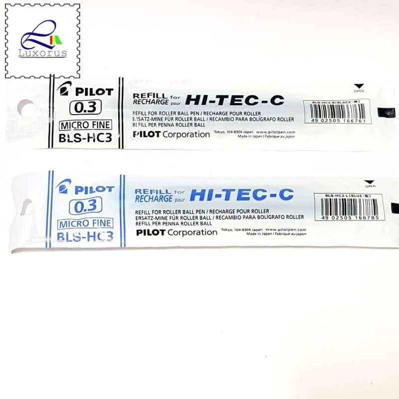 

Refill Isi Pulpen Pilot Hitec-C 0.3mm