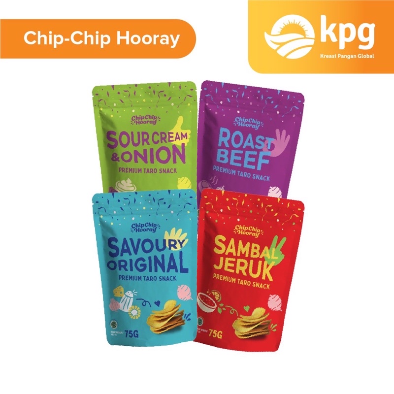 

Chip-Chip Hooray by KPG Food (Keripik Talas gurih)