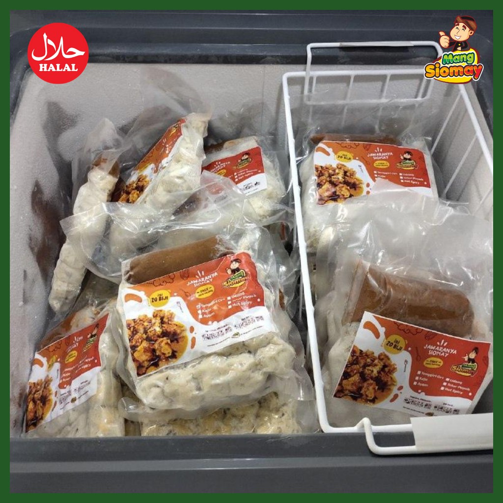

-929> Mangsiomay Siomay Ikan Tenggiri - Somay Frozen Dari Ikan Saus Kacang