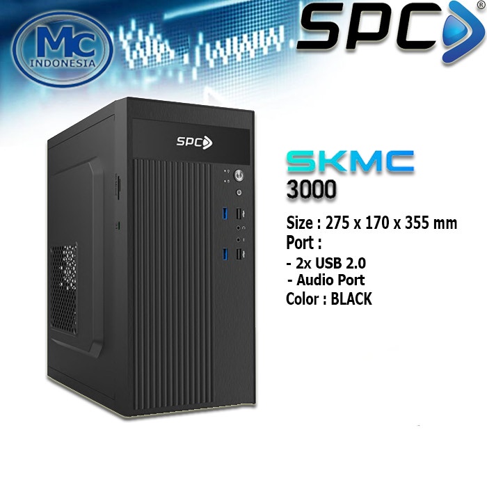 SPC SKMC 3000 Casing CPU + PSU 450W