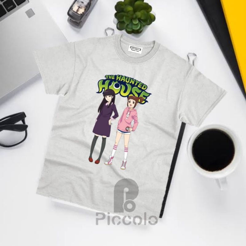 KAOS ANAK HARI KOO HARIKOO THE HAUNTED HOUSE SHINBI HOUSE ANIME LENGAN PENDEK