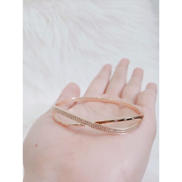 GELANG WANITA BLINK FASHION GELANG KAKU WANITA ANTI KARAT GELANG UNIK