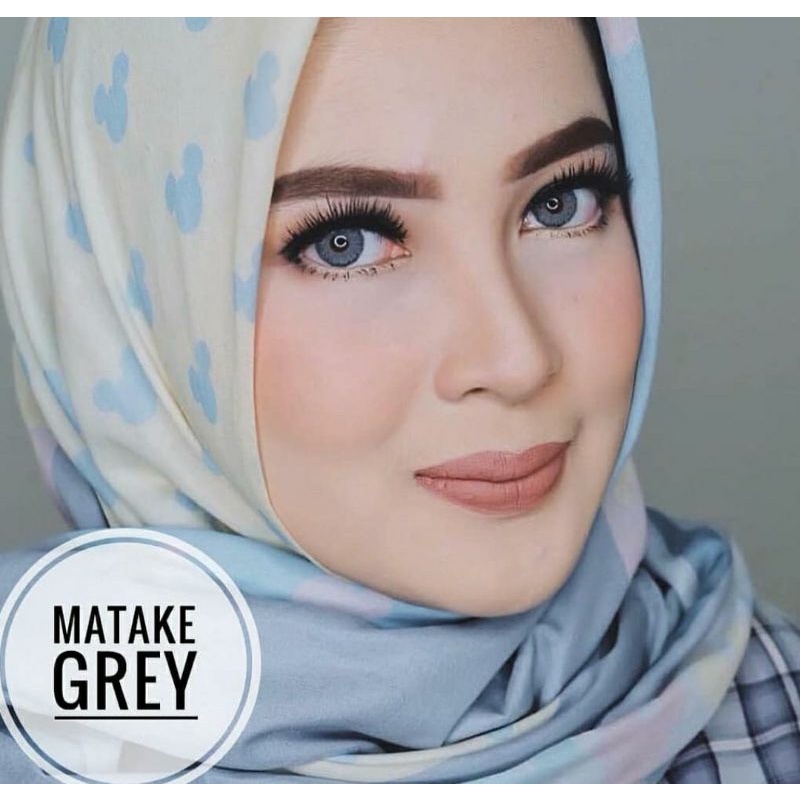 SOFTLENS MATAKE GREY GRAY ABU DREAMCOLOR NORMAL MINUS SOFT LENS MURAH