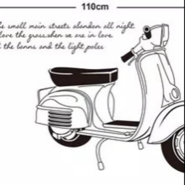 80 Sketsa Gambar Vespa