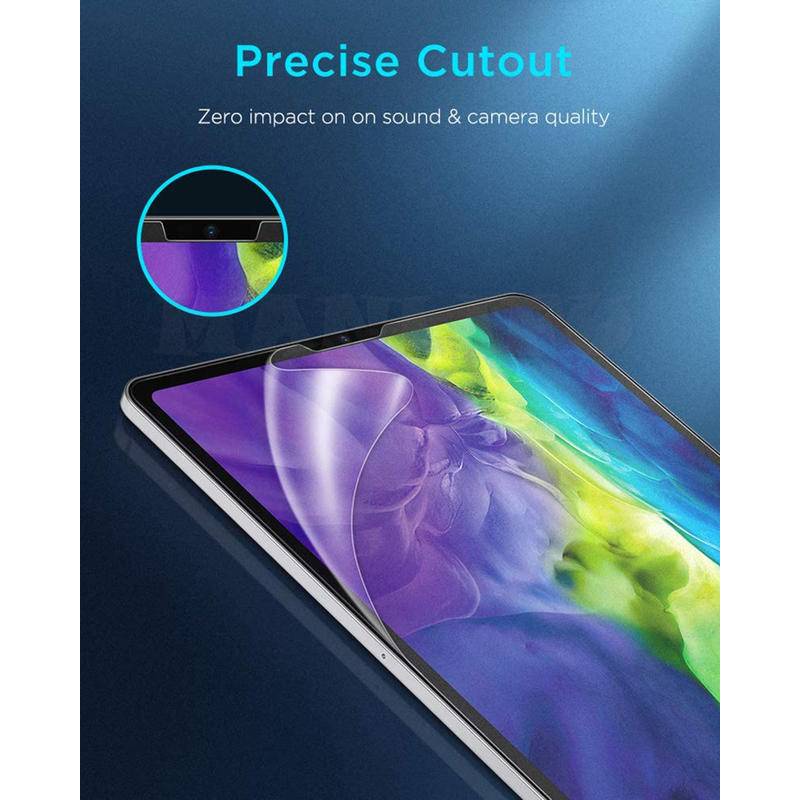 21D Hydrogel Film Matte for iPad 9.7 Air 2 3 4 10.5 10.9 2020 2021 Pro 11 12.9 10.2 7th 8th 9th  Full TPU Screen Protector Blueray For Ipad Mini 6 5 4 3 1 2020 2021