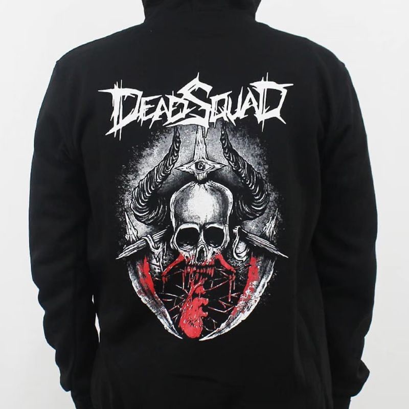 jaket metal dead squad/jaket musik/jaket black metal