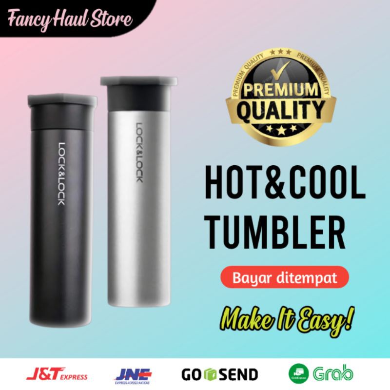 Jual Lock And Lock Hero Premium Tumbler 400ml Botol Minum Termos Tumblr Air Panas And Dingin 9103