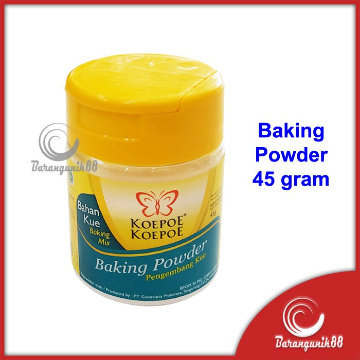 Koepoe Koepoe Baking Powder Pengembang Kue 45 gram Kupu Kupu