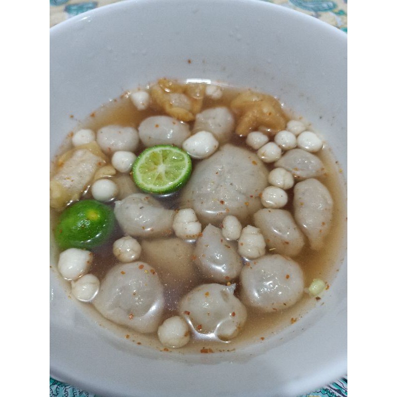 

Bakso kerikil kuah mercon