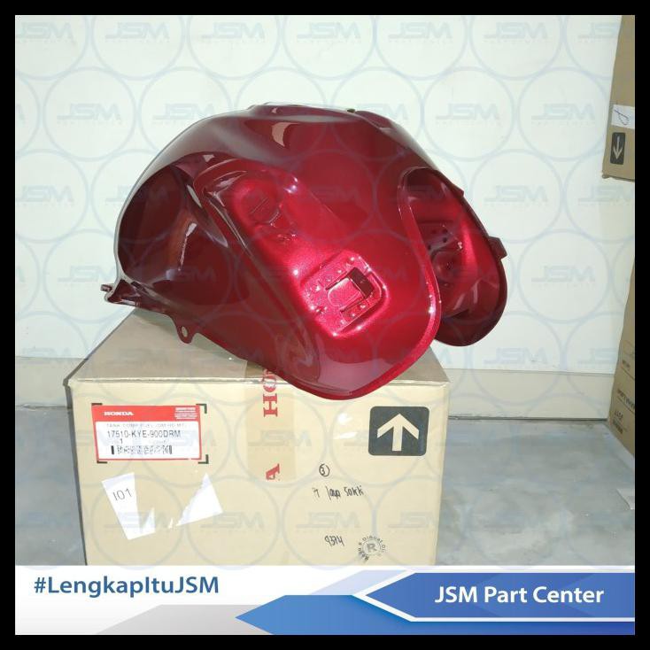 Tengki/Tangki New Megapro Monoshock Merah 17510-Kye-900Drm