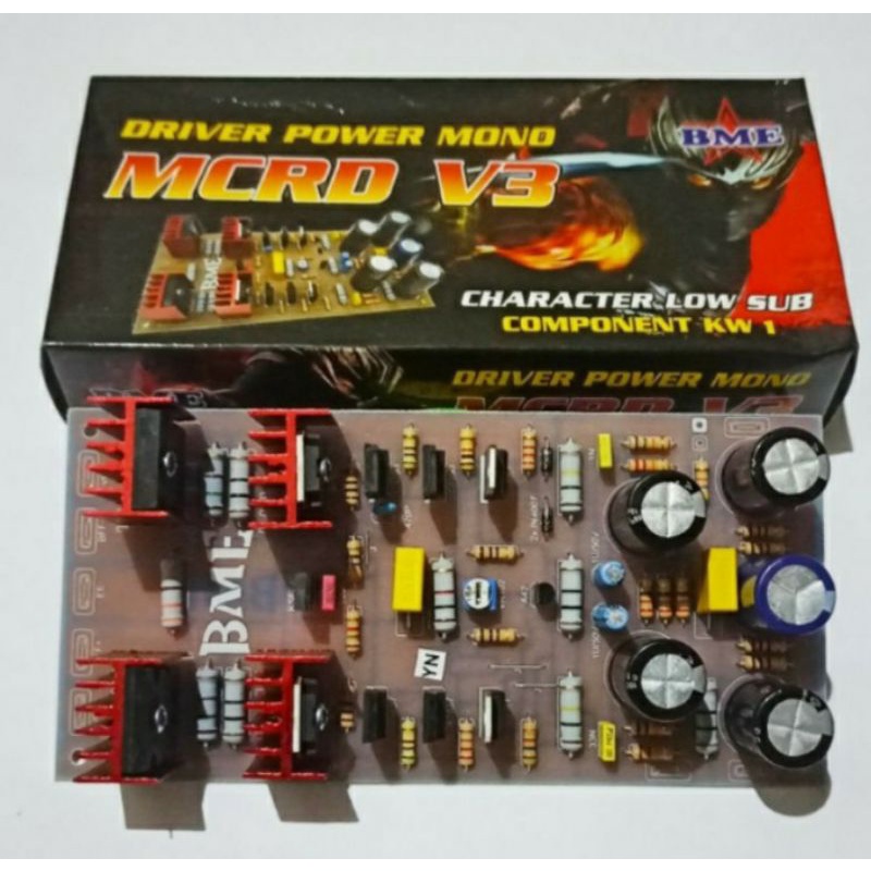 KIT Driver MCRD V3 Low Sub For 18 inc High End Quality By BME