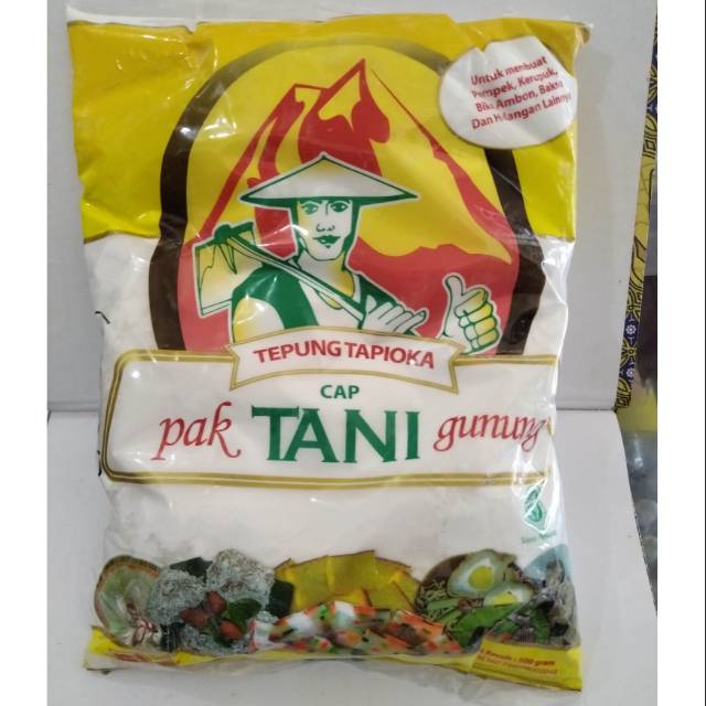 

Tepung tapioka sagu tani 500 gram