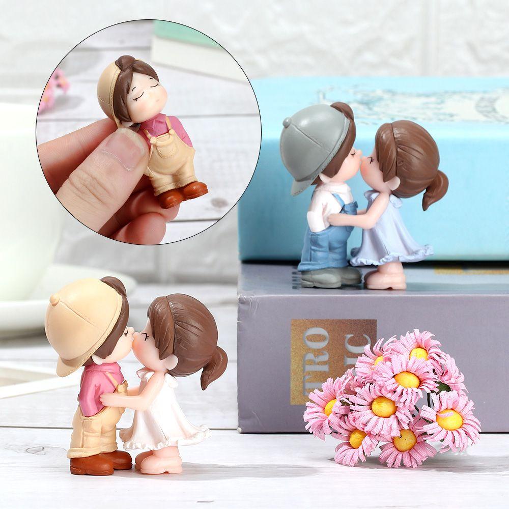 Populer anc Couple Lucu Miniatur Kerajinan Hias Ornamen