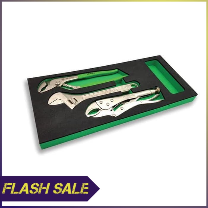 TEKIRO   KUNCI INGGRIS TANG BUAYA TANG BURUNG PER 1 SET   WRENCH SET