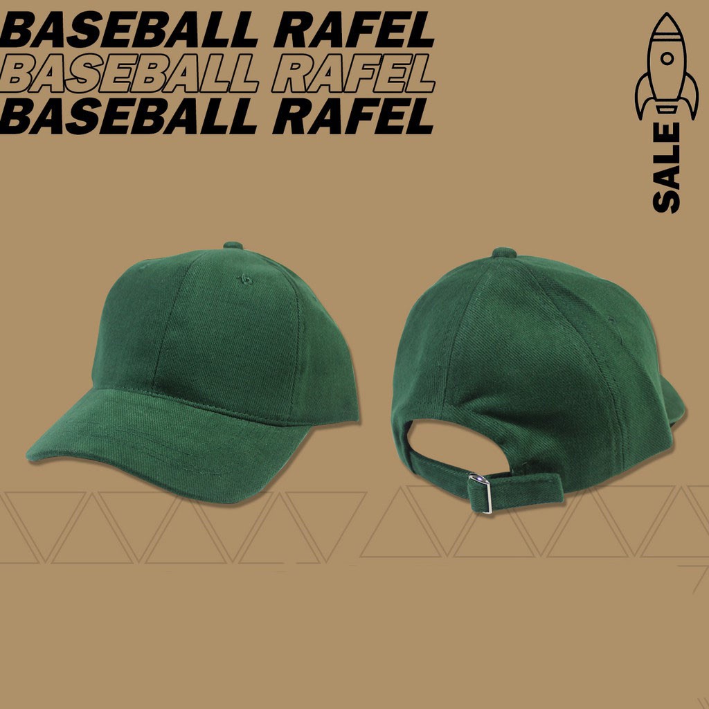 Topi Baeball  Bahan Tebal Rapel Denim POOS Ring Besi