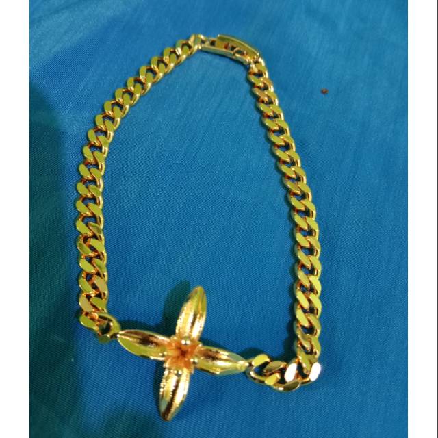 Gelang xuping lapis emas