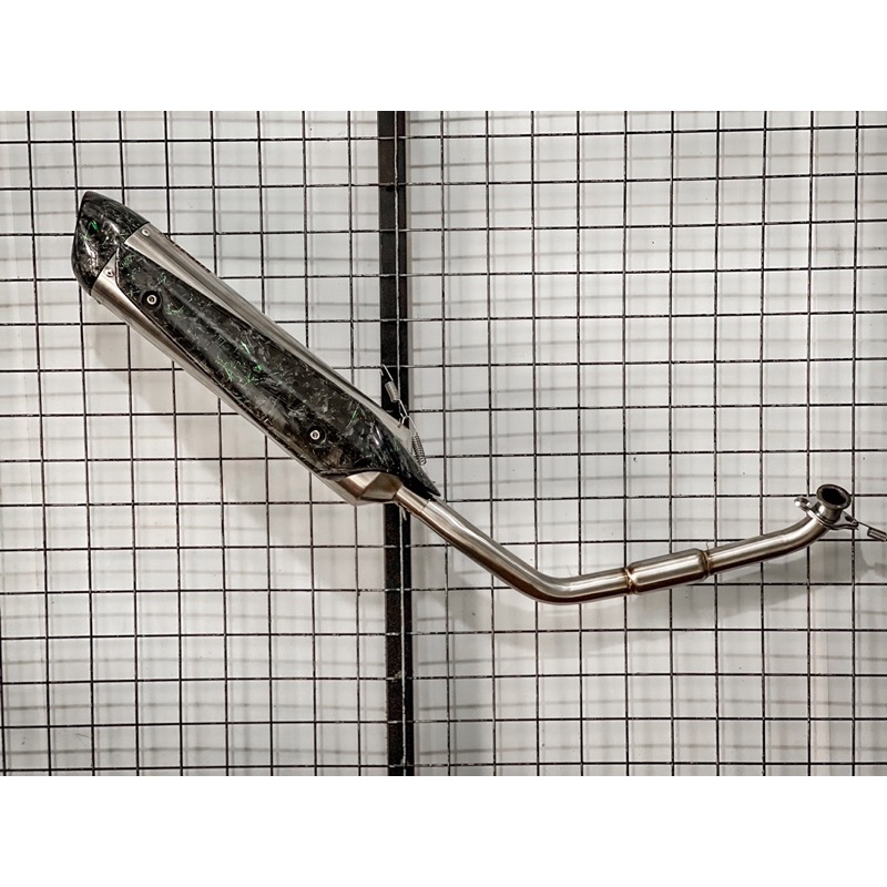 KNALPOT VILLAN SR1 STANDAR RACING HEADER SILVER