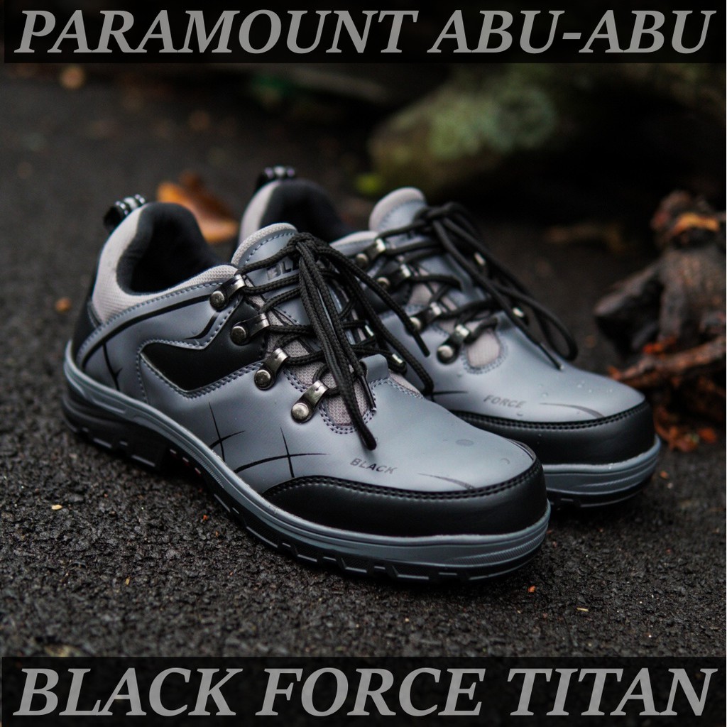 Sepatu boot hiking black forc Paramount septi sepatu gunung boot murah- sepatu olahraga pria kerja