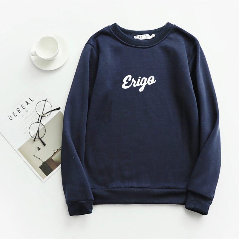 Erigo Sweatshirt Zuka Olive HOODIE BEST SELLER