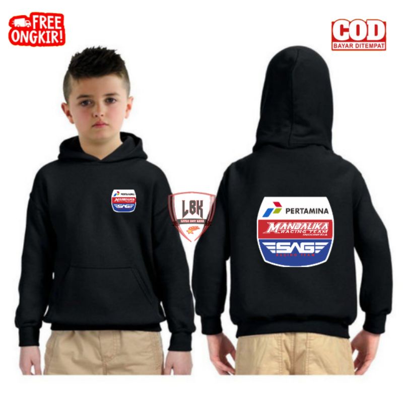 JAKET SWEATER HOODIE ANAK SIRKUIT MANDALIKA