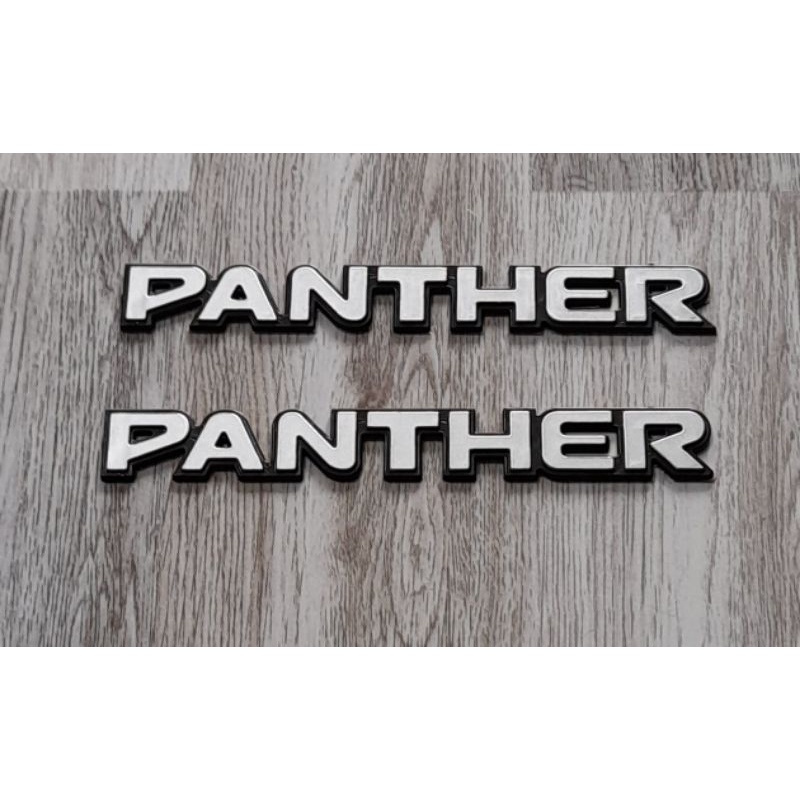 Emblem Logo Isuzu Panther set / Emblem Panther original set