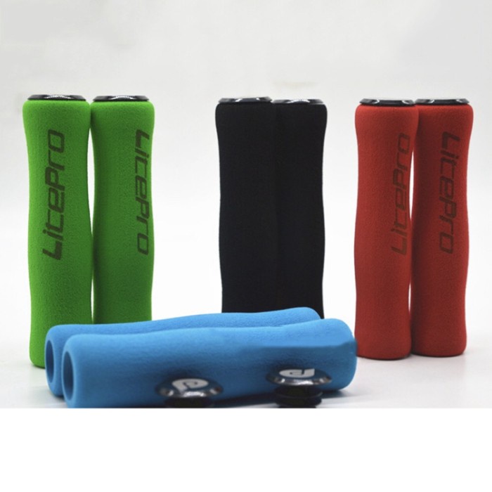 Hand grip litepro sponge nyaman di tangan saat bersepeda