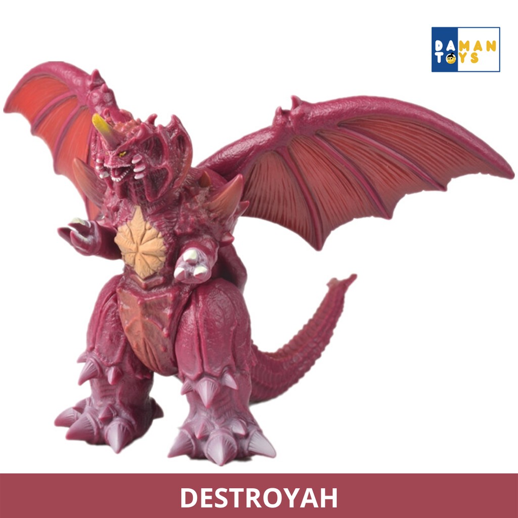 Destroyah Action Figure Godzilla Monster Ultraman Kaiju, Mainan Anak Laki laki