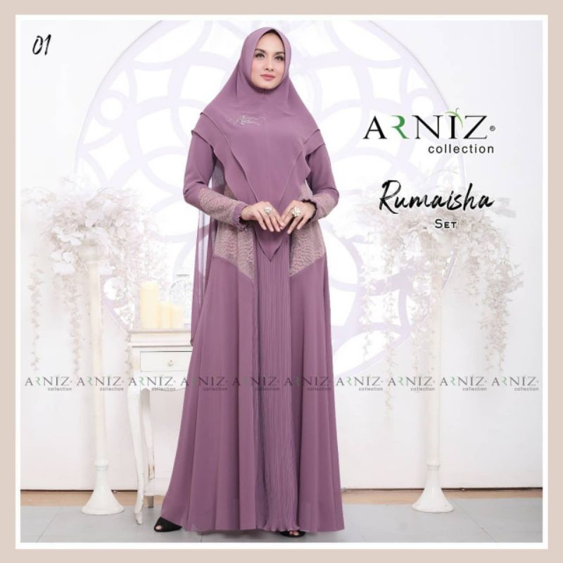 RUMAISHA set original Arniz terbaru