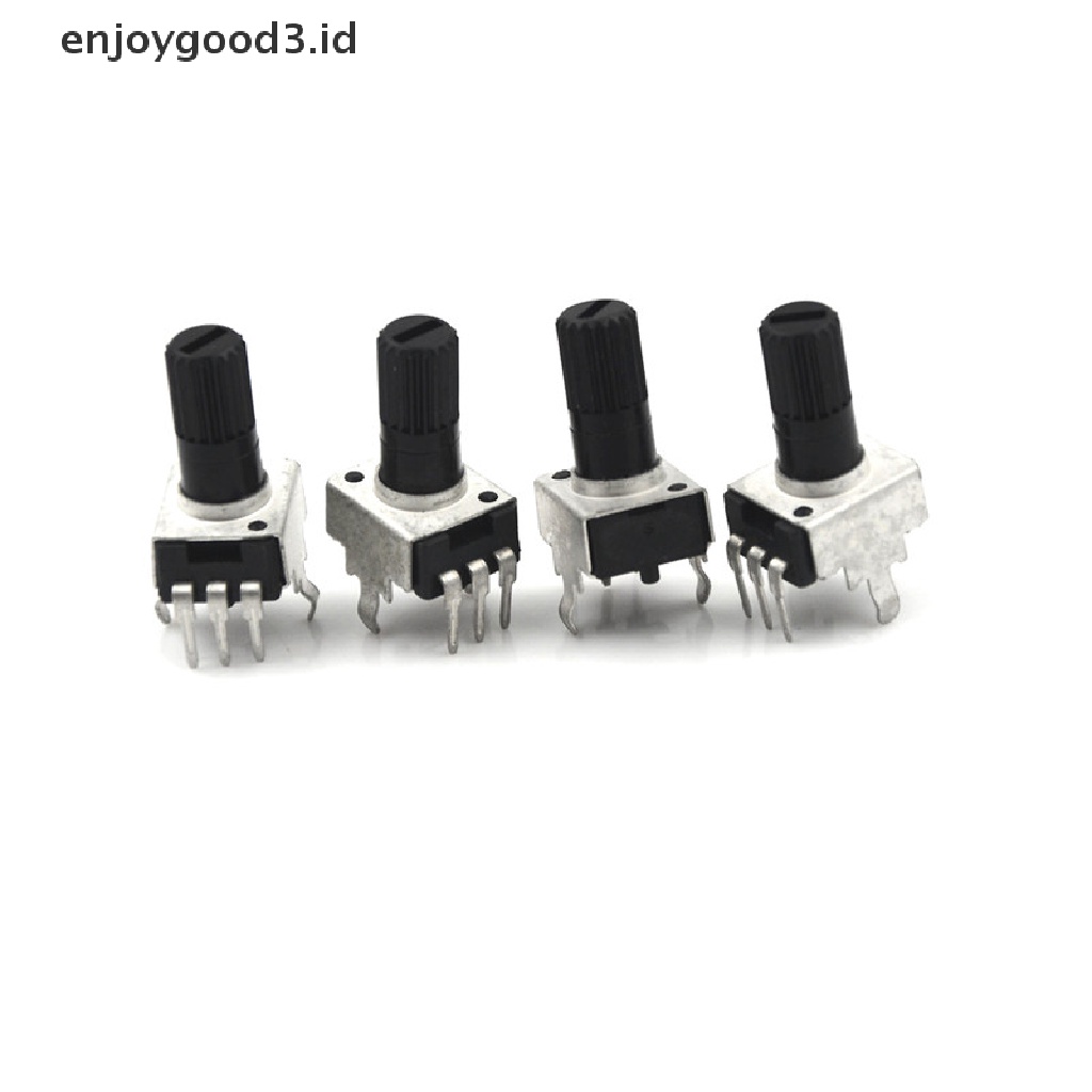 10pcs Potentiometer Rv09 5-100k Poros 12.5mm 3 Pin Adjustable