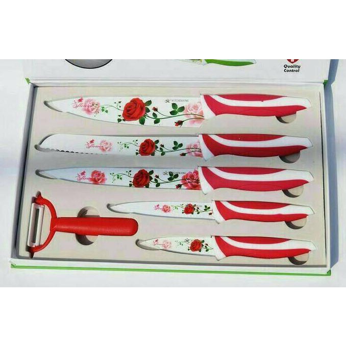 PISAU SET KITCHEN KING 6PCS