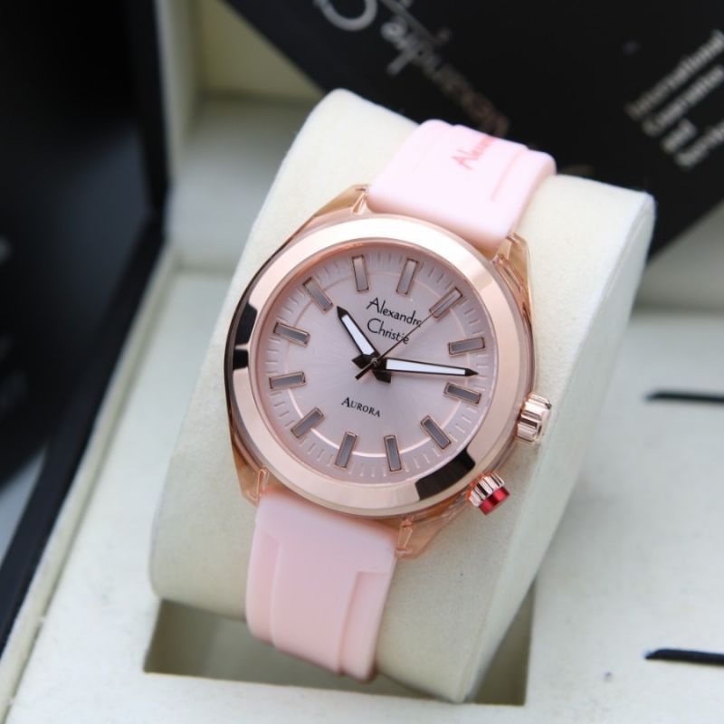 jam tangan wanita alexander christie ac2928 original
