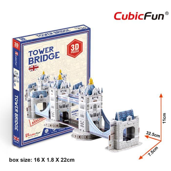 Cubicfun - Cubic Fun - 3D Puzzle Cubicfun Type S - DIY Puzzle - Pazel