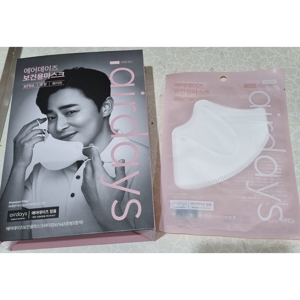 [Ready stok] AIRDAYS KF94 Korea Masker medis