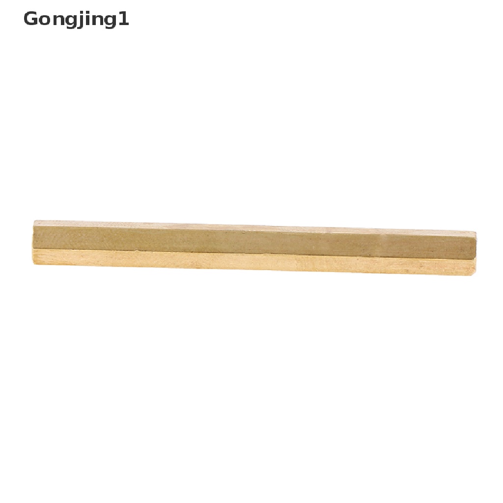 Gongjing1 10pcs Mur Hexagonal Female M3X4Mm - 50mm Bahan Kuningan Untuk Papan Pcb