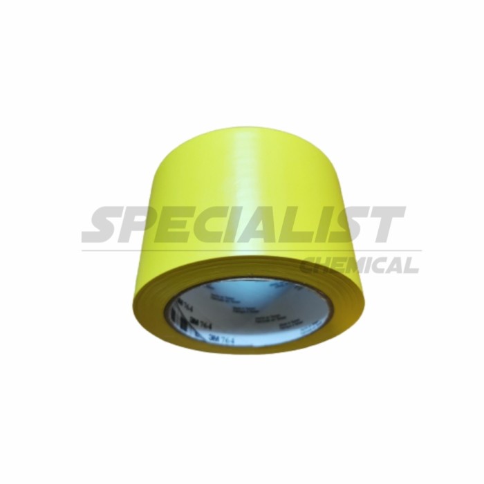 

Terlaris 3M 764 Vinyl Tape Floor Marking - Lakban Lantai Yellow 4 Inch/33M Hemat
