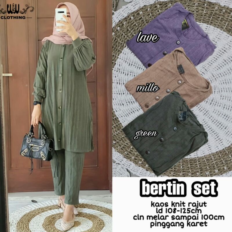 BERTIN,INKA Set (tunik &amp; celana) II W. W Cloting