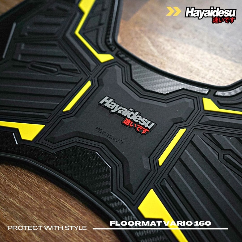 Karpet Motor Vario 160 Hayaidesu Floor Mat Body Protector Aksesoris Honda