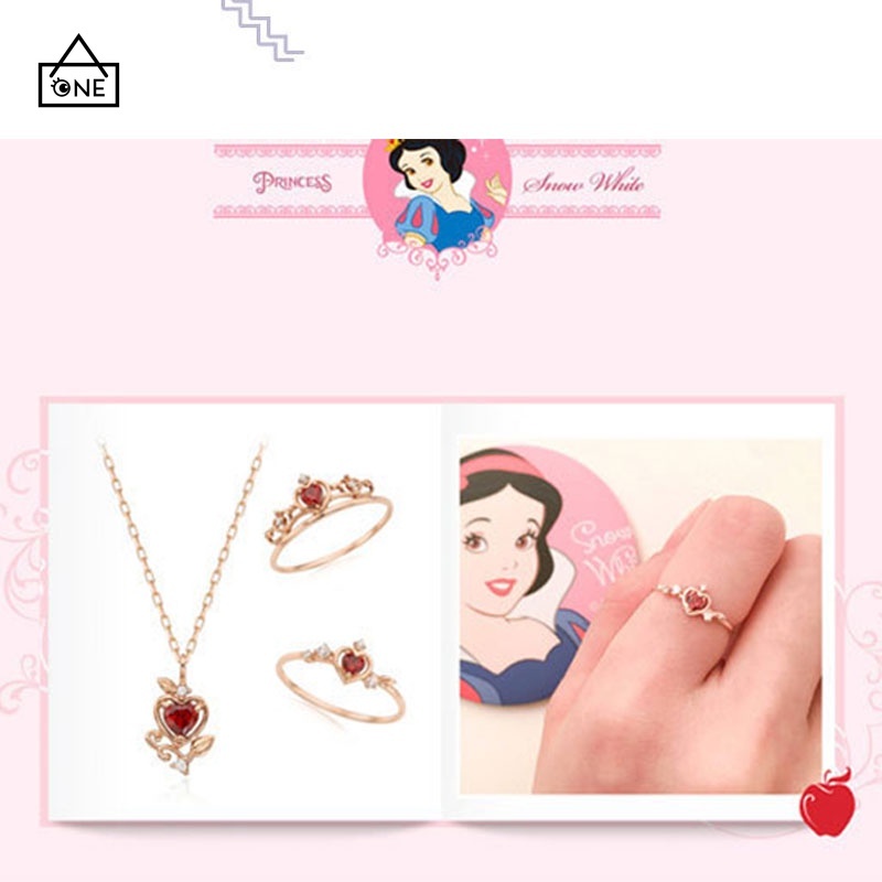 COD❤❤️Disney Style Cincin  925 Perak disesuaikan Hadiah Lloyd Luxurious Jewellery Cincin Lucu A one